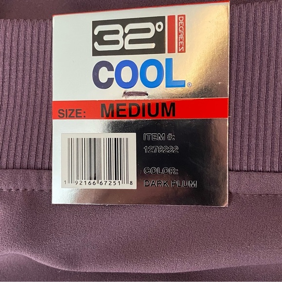 32 Degrees Dark Plum Skort - Picture 9 of 9